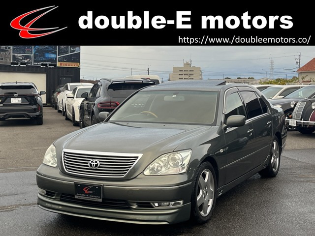 セルシオ4.3 eR仕様サンルーフ 革シート  純正ホイール