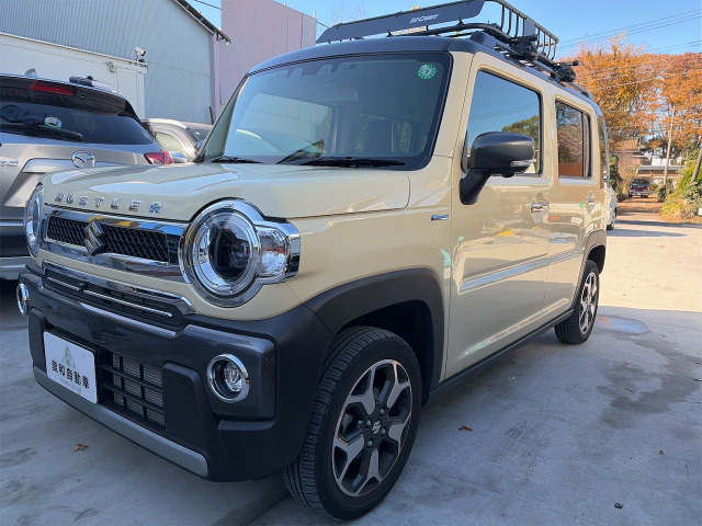ハスラーJ スタイルII ターボ 4WD全方位モニター付メモリーナビ装着車