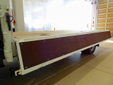 荷台内寸:436&times;208&times;38 三方開 左右セイコーラック 埋め込みフック3対