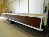 荷台内寸:436&times;208&times;38 三方開 左右セイコーラック 埋め込みフック3対