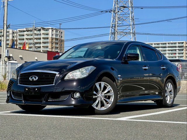 フーガハイブリッド 3.5 エアロバンパー OPカラー ACC