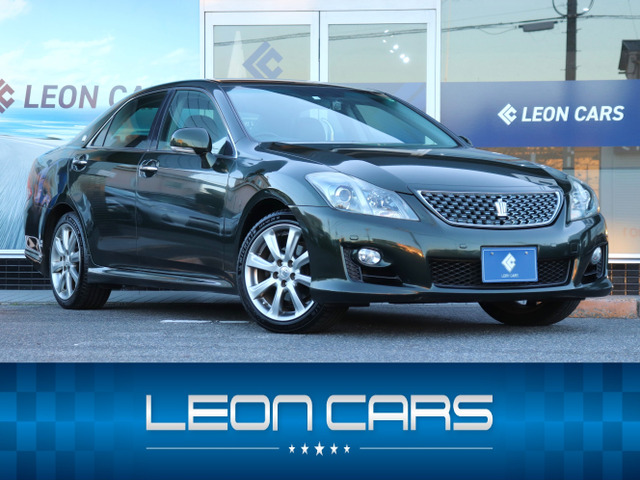 クラウンアスリート2.5 ナビパッケージレザーシート純正ナビBカメ地デジBT音楽