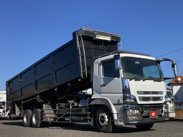 三菱ふそう スーパーグレート ダンプ 土砂禁深ダンプ36立米・積載10トン