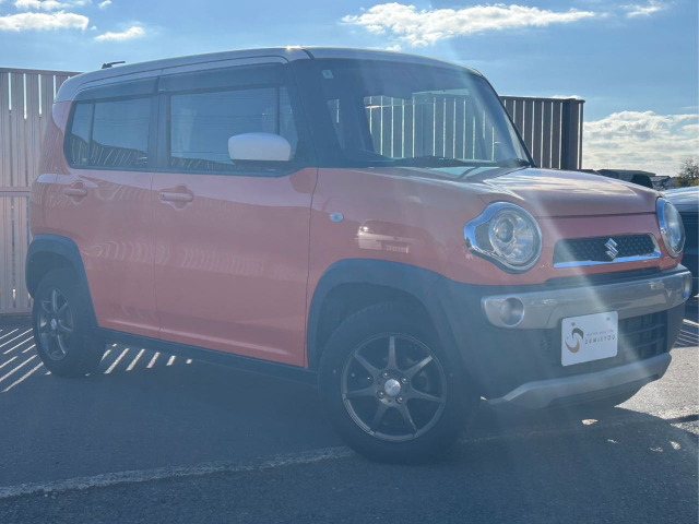 ハスラー G ホワイトルーフ HID ETC ホイール