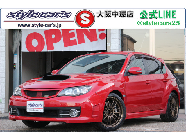 インプレッサハッチバックSTI2.0 WRX 4WD社外ナビ・ETC・ハーフレザーシート