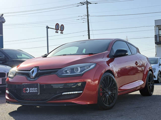 メガーヌスポール 273 トロフィー 26MT ETC ナビ TV RECARO