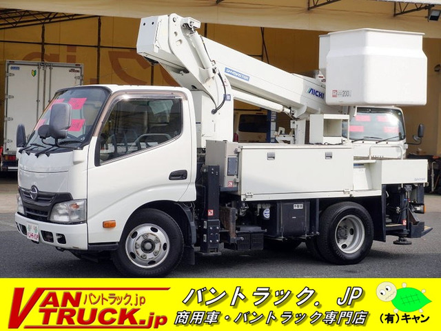 デュトロ 高所作業車 アイチSH11A 地上高11m 電気工事