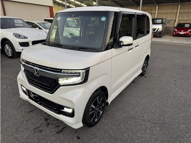 N-BOXカスタムG L ホンダセンシング 4WDNo98・ナビ・TV・ETC・Rカメラ