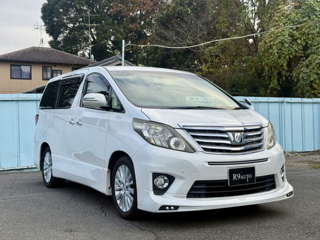 アルファード 2.4 240S 両側P 社外ナビ フリップダウン Sキー