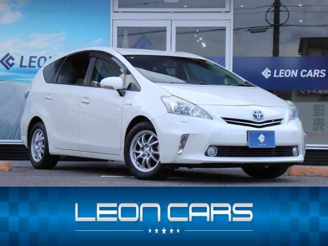 プリウスα1.8 GLEDヘッド純正ナビBカメ地デジBT音楽