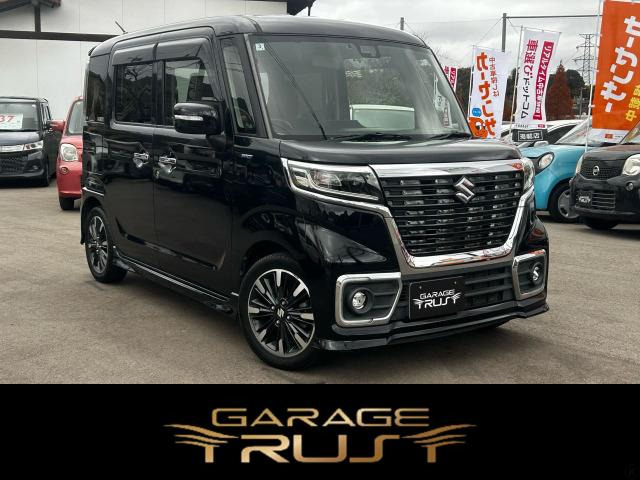 スペーシアカスタムハイブリッド(HYBRID) XS両側電動 8型ナビ 衝突軽減 Sヒーター