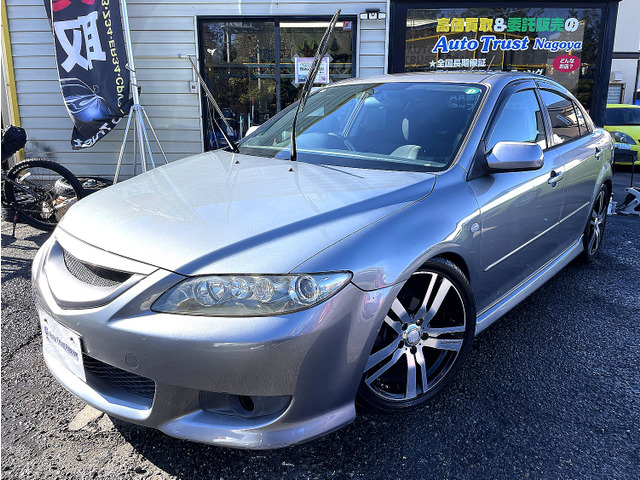 アテンザスポーツ 2.3 23S 社外18アルミ マフラー エアクリ MT