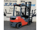 トヨタL&F エンジンフォークリフト 4.0M2.5tハイマストポジショナー