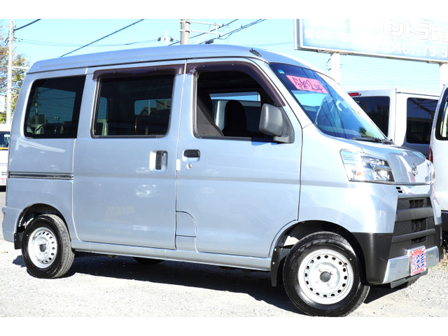 ハイゼットカーゴ デラックス SAIII ハイルーフ 4WD 純LEDナビBカメラETCキ-レスPW