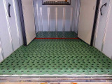 荷台内寸:300&times;167&times;165 床プラスチックすのこ付 左サイドスライドドア(151cm/83cm) 水抜き穴前1対 荷室灯2個 仕切り扉付(脱着可) 低温&plusmn;30度設定 -18度確認