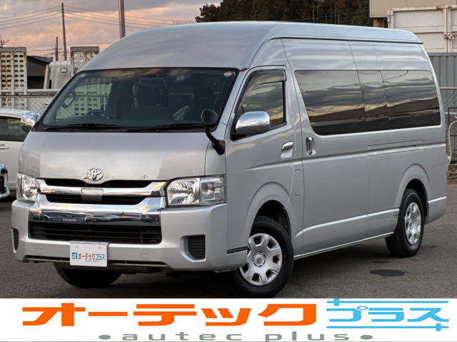 ハイエース2.7 グランドキャビン 4WD電動スライドドア 社外ナビ バックカメラ