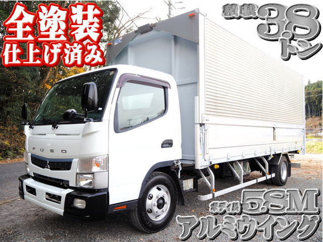 キャンター ウィング 5.8mボディ ウイング 積載3.8t
