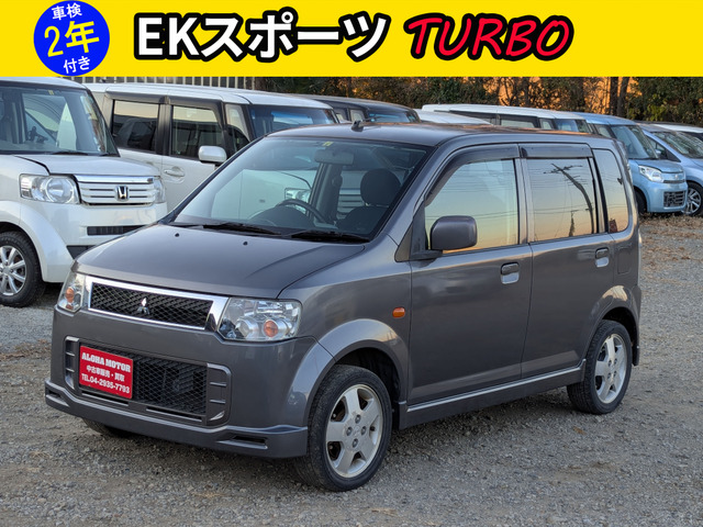 eKスポーツRターボチャージャー 禁煙車 バックカメラ