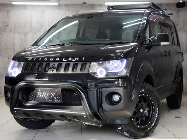 デリカD:52.4 G プレミアム 4WDブレラOGカスタム 社外AWルーフラック