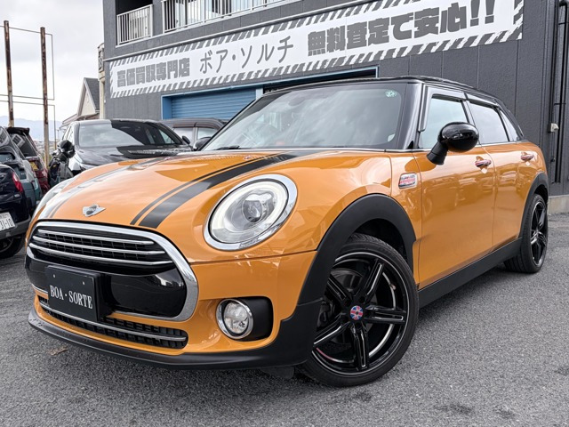 ミニクラブマンクーパー D純正ナビ 社外18インチアルミホイール