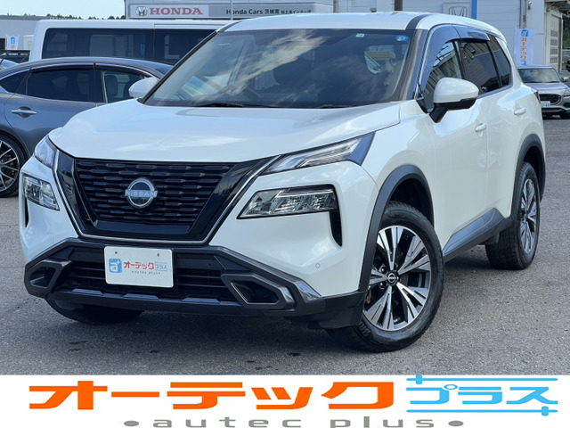 エクストレイル1.5 X e-4ORCE 4WD革シート 全方位カメラ 100V電源