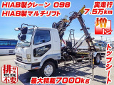 ファイター コンテナ車 HIAB製クレーン付 増トン K4133