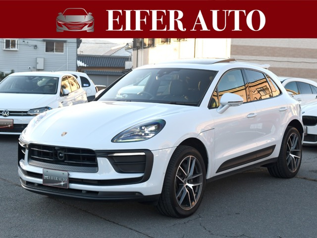 マカンPDK 4WDサンルーフ 黒革シート 純正ナビ ACC