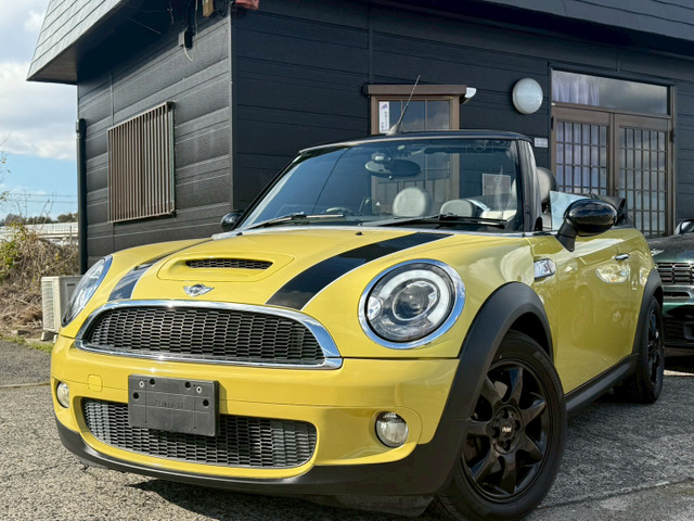 ミニコンバーチブルクーパーSナビ TV ETC 車検整備付