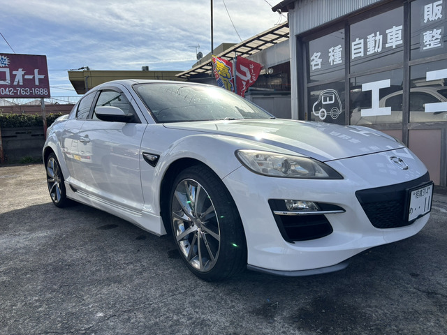 RX-8タイプEオートマ車 革シート シートヒーター パワーシート HID エアコン