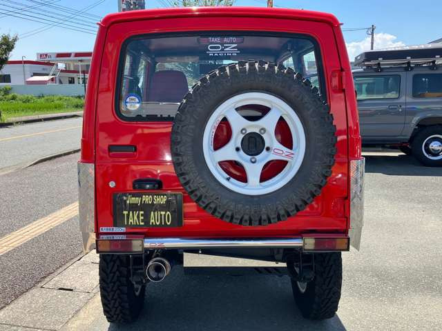 スズキ ジムニー ランドベンチャー 4WD リフトアップ 社外マフラー