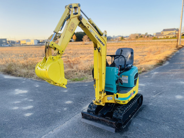 ヤンマー ミニショベル SV08-1 570h 可変脚 下取強化