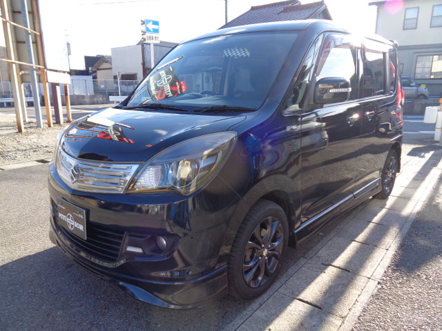 ソリオ1.2 ブラック＆ホワイトIIナビCD ETC プッシュスタート