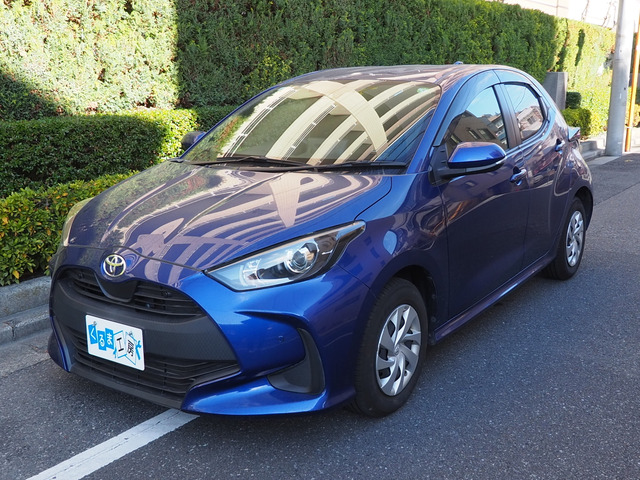 ヤリス 1.0 X 純正メモリナビ バックガイドモニター