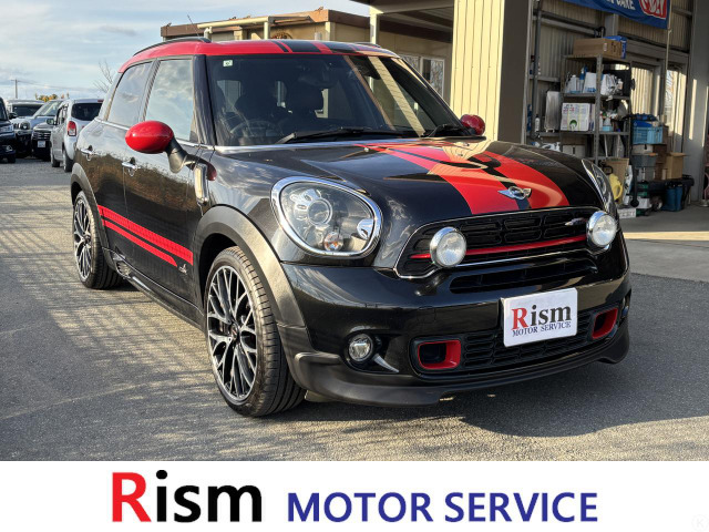 ミニクロスオーバージョン・クーパー・ワークス 4WD社外ナビ レザーシート パドルシフト