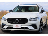 【中古車情報】ボルボ V90 リチャージ アルティメット T8 AWD プラグインハイブリッド 4WD 新車保証/トップグレード の中古車詳細（走行距離：5.4万km、カラー：クリスタルホワイトパール、販売地域：愛知県一宮市木曽川町門間大坪）