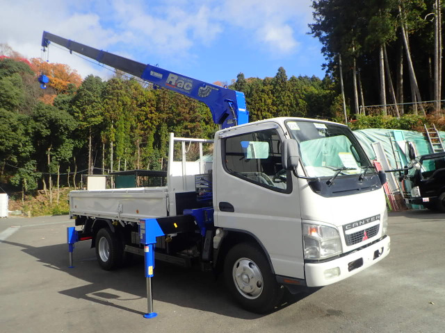 キャンター クレーン 4段 ラジコン リアジャッキ 積載2t