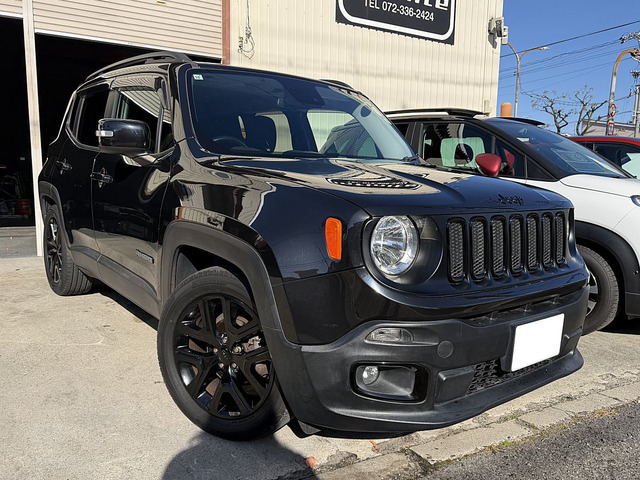 レネゲード  200台限定車 純正18AW バックカメ