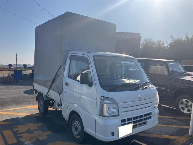 三菱 ミニキャブトラック 4WD 5速マニュアル車 幌車 の中古車詳細