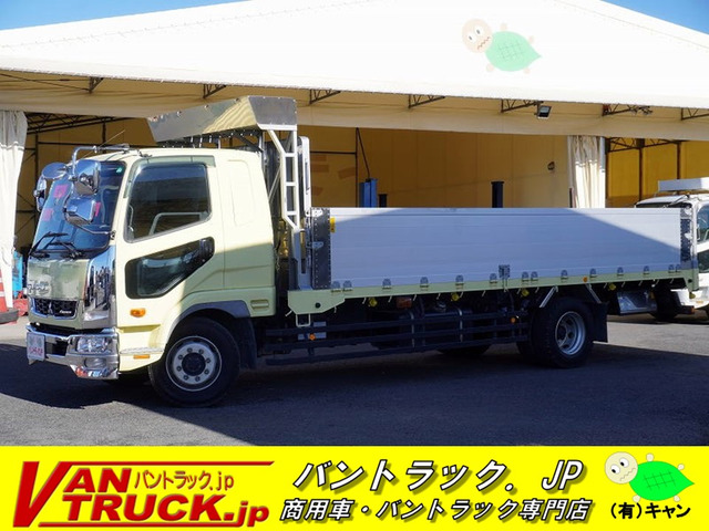 ファイター  増トン ベッド付 アルミ平 造りボディ