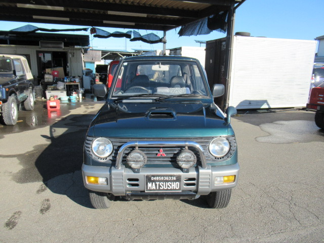 パジェロミニVR-Ⅱ MT 三菱 パジェロミニ VR－II 5速MT車 4WD 水色