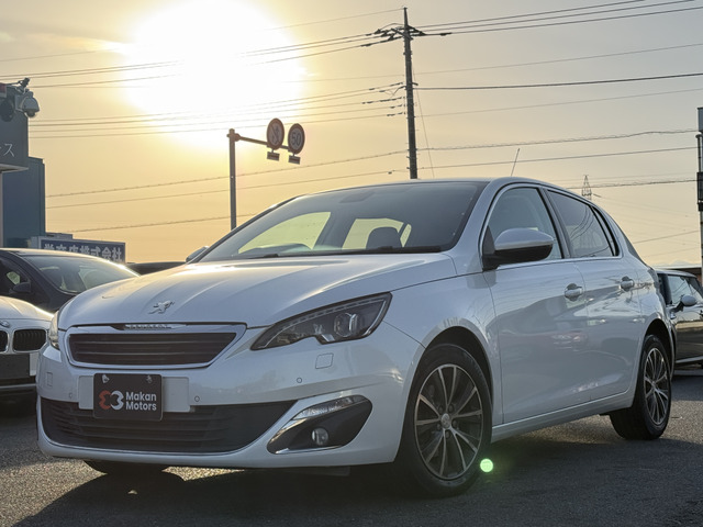 308アリュール ブルーHDi ディーゼルバックカメラ ETC スマートキー