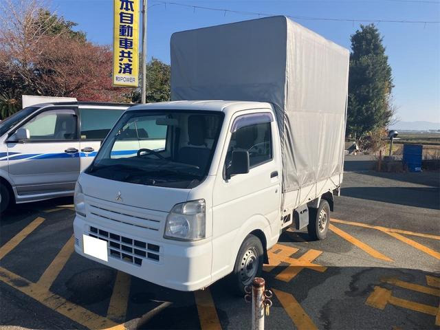三菱 ミニキャブトラック 4WD 5速マニュアル車 幌車 の中古車詳細