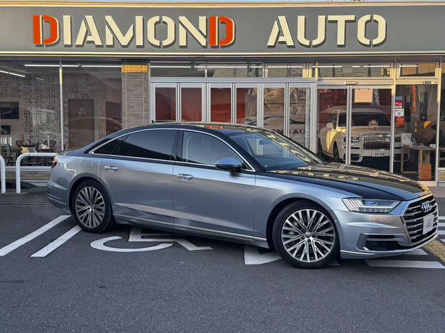 A8 L 60 TFSI クワトロ 4WD 4人乗り ロング ハーフシルバーフィルム