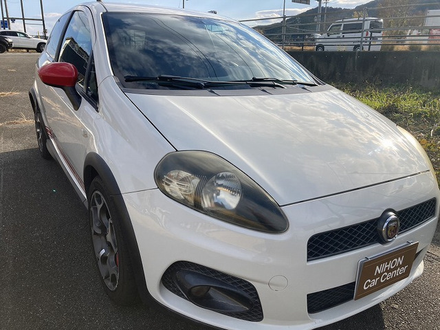 アバルトグランデプントベースグレード6速 左ハンドル 車検令和8年8月動画有