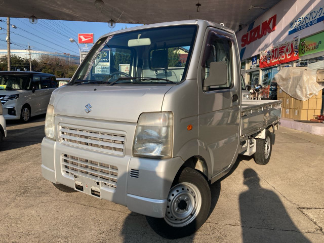 キャリイKU エアコン・パワステ 地区限定車2年車検付 低走行車 エアコン