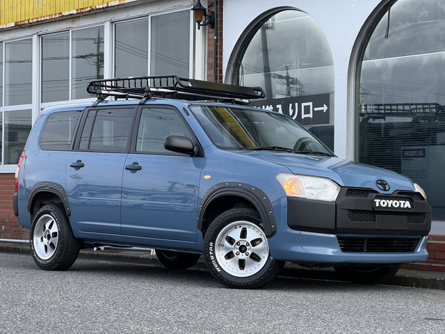 プロボックスバン 1.5 DX コンフォート クロス仕様 リフトアップ 水色全塗装