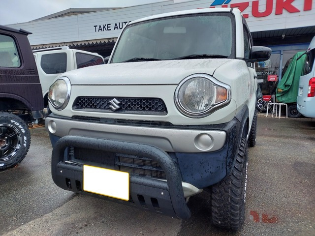 ハスラーA 4WD4インチリフトアップ スチールバンパー