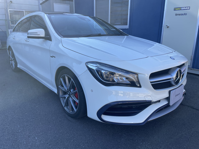 CLAシューティングブレークAMG CLA45 4マチック 4WD4WD パノラマルーフ レザーシート