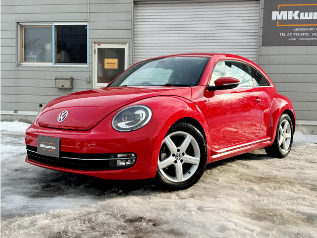 ザ・ビートルデザイン レザーパッケージ純正ナビ レザーシート パドルシフト