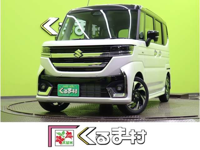 スペーシアカスタムハイブリッド(HYBRID)  XS9型ナビTV★全方位モニター★未使用車